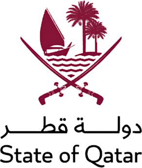 State of Qatar logo